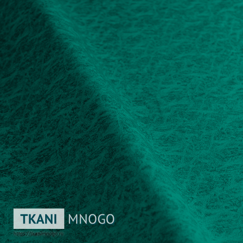 Фото обивки велюра лазерпринт Прованс Tron-9 (Garden/Гарден) однотонный зеленый