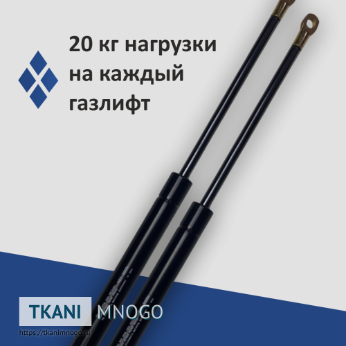 Фото Газ лифт под гайку М8 200N